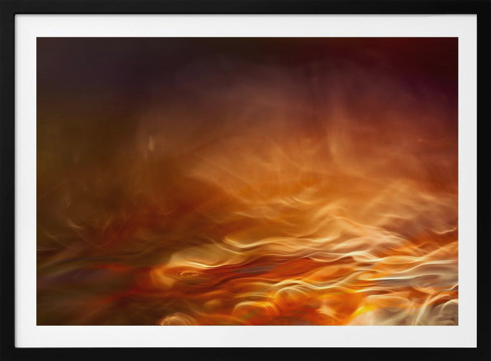 Brandend water | Poster