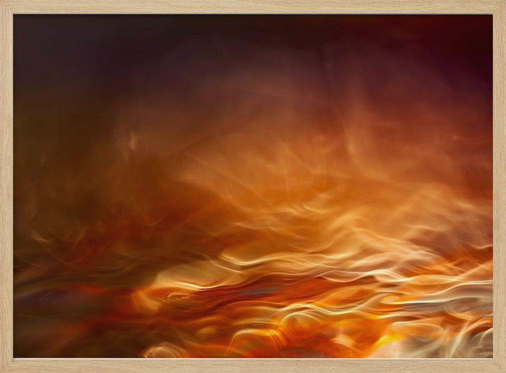 Brandend water | Poster