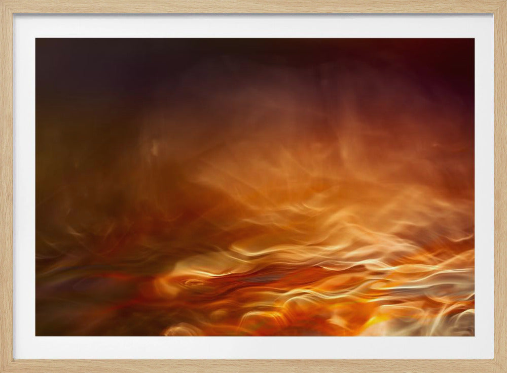 Brandend water | Poster