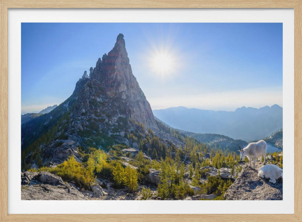 Betovering: Panorama van de Prusikpas | Poster