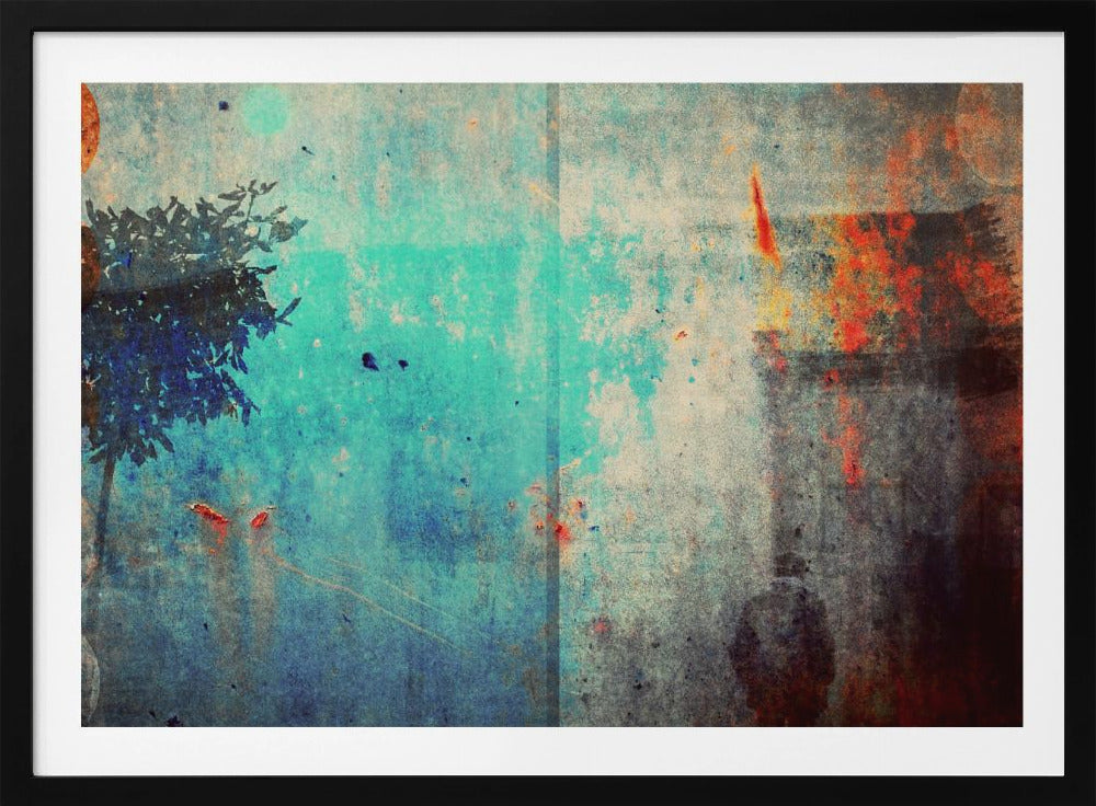 Eenrichtingsverkeer (schaduwen) | Poster