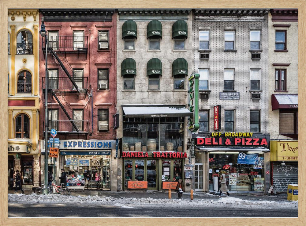 Een koude dag in New York | Poster
