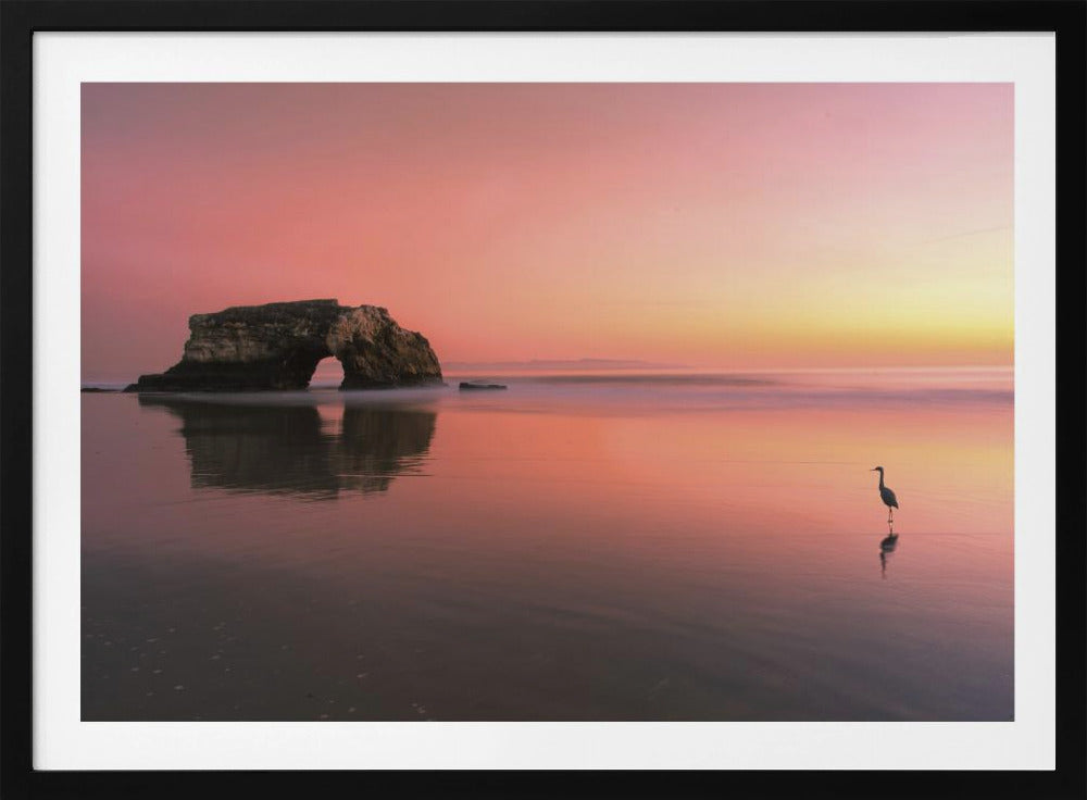 Zonsondergang bij de Natural Bridge-2 | Poster