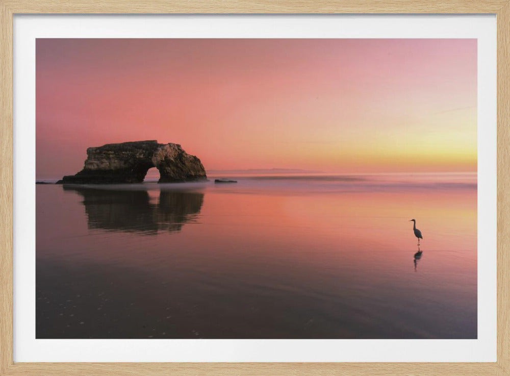 Zonsondergang bij de Natural Bridge-2 | Poster