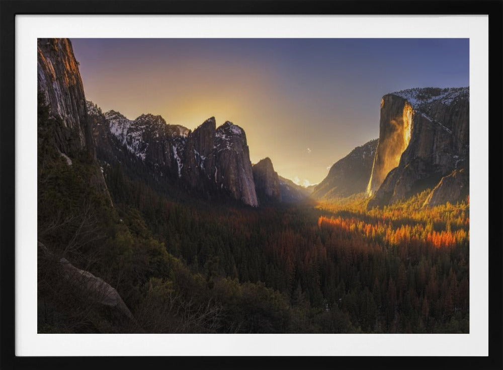 Yosemite Vuurval | Poster