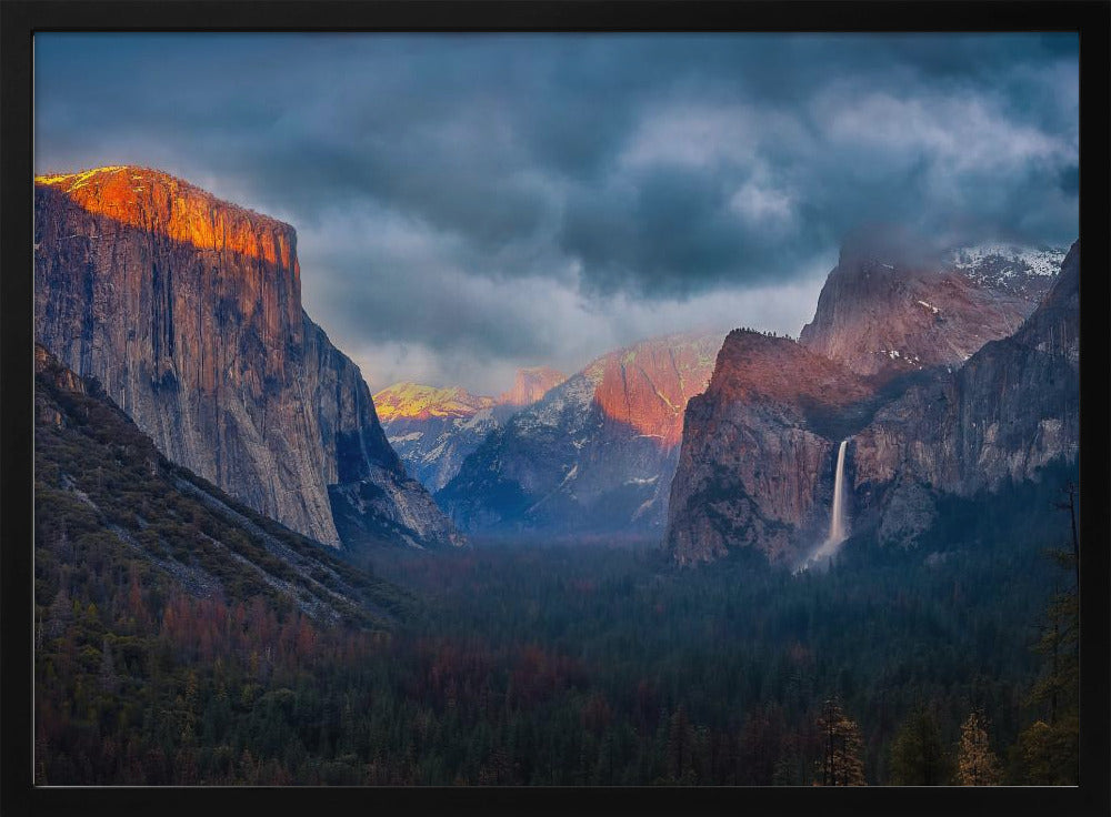 De Yin en Yang van Yosemite | Poster