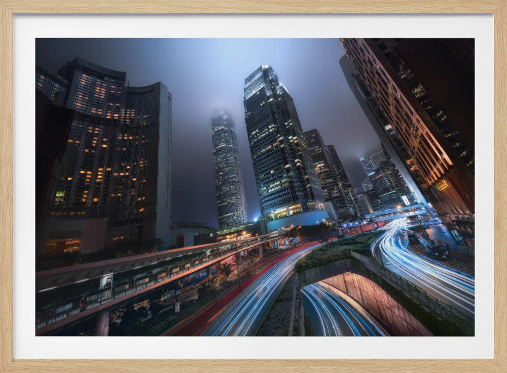 Hong Kong City Lights | Poster