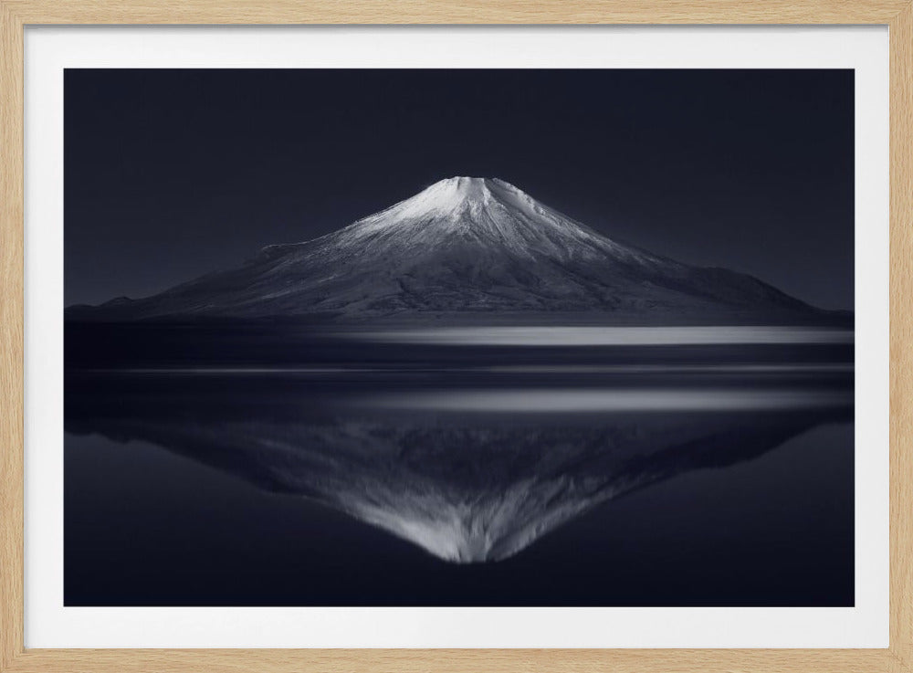 Weerspiegeling berg Fuji | Poster