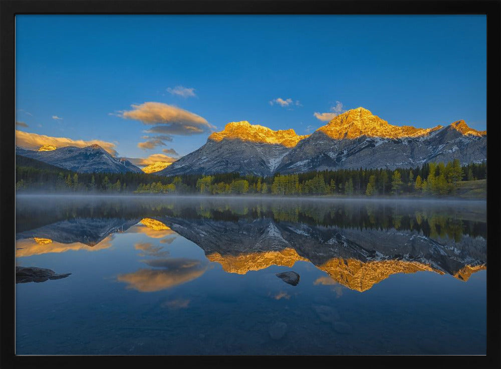 Een perfecte ochtend in de Canadese Rockies | Poster