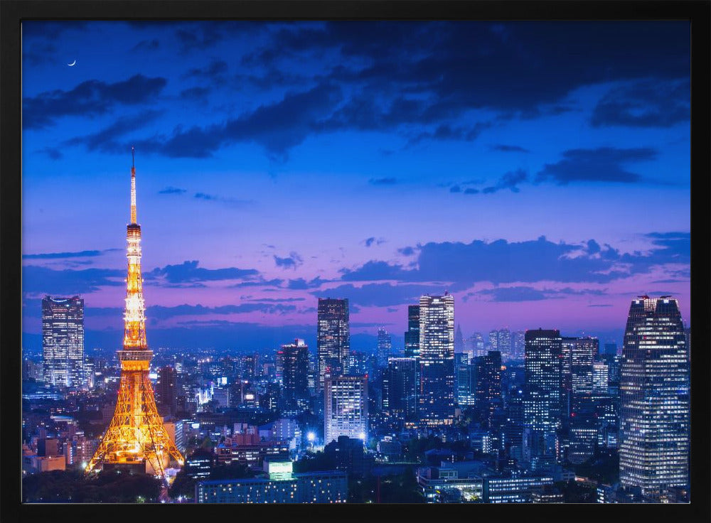 Tokyo night view | Poster