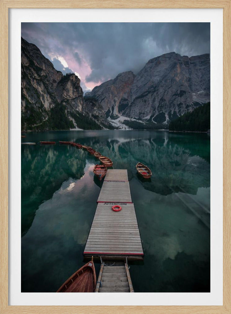 Braies-reflecties | Poster