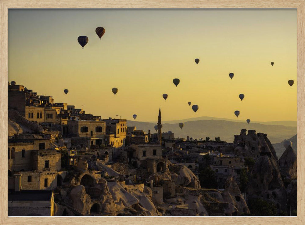 Zonsopgang boven Cappadocië | Poster