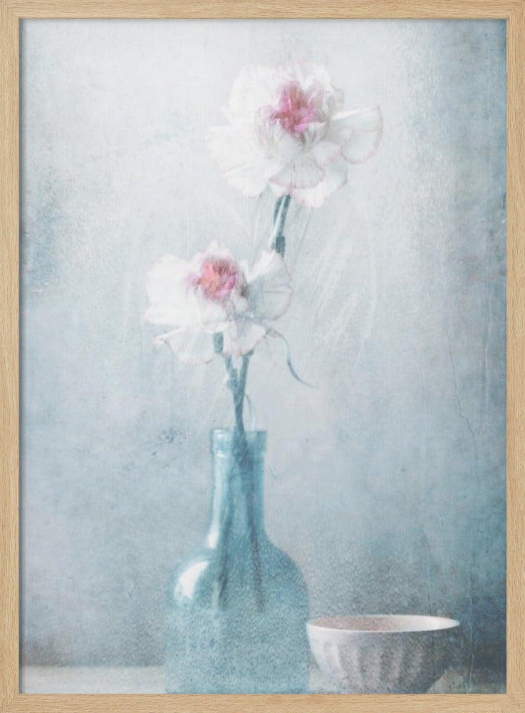 Vriendschap in bloemen | Poster