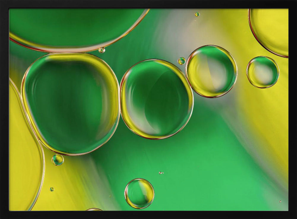 Olie en water | Poster