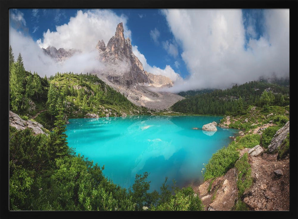 Veneto - Lago di Sorapis-panorama | Poster
