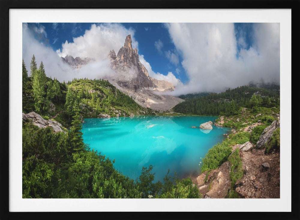 Veneto - Lago di Sorapis-panorama | Poster