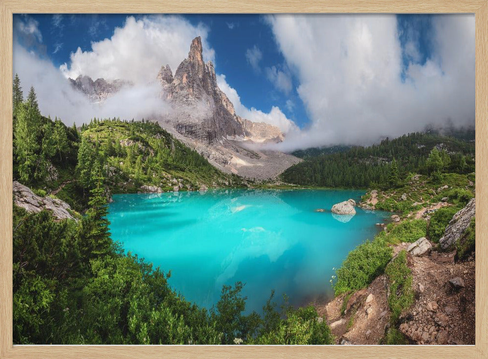 Veneto - Lago di Sorapis-panorama | Poster