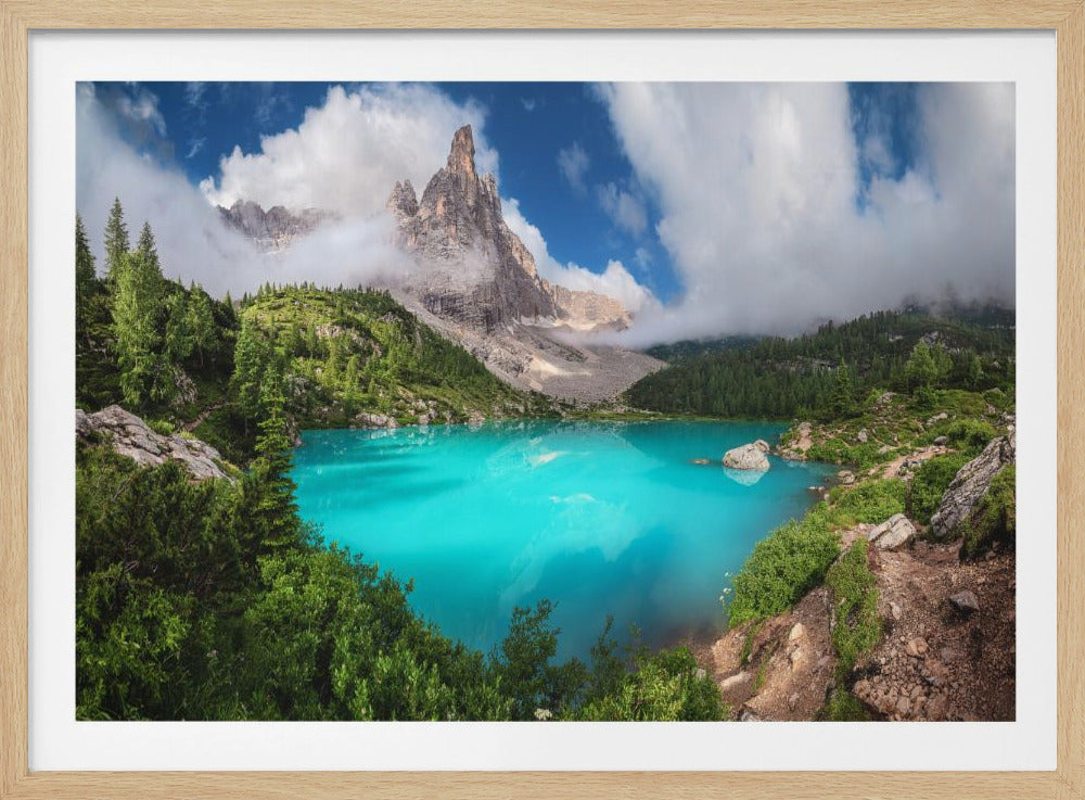 Veneto - Lago di Sorapis-panorama | Poster