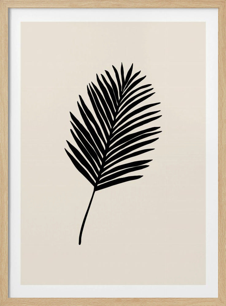Zwarte Palm | Poster