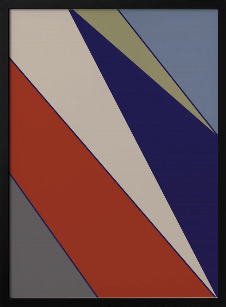 Kleurblokken 05 | Poster