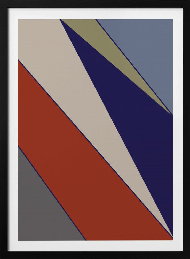 Kleurblokken 05 | Poster