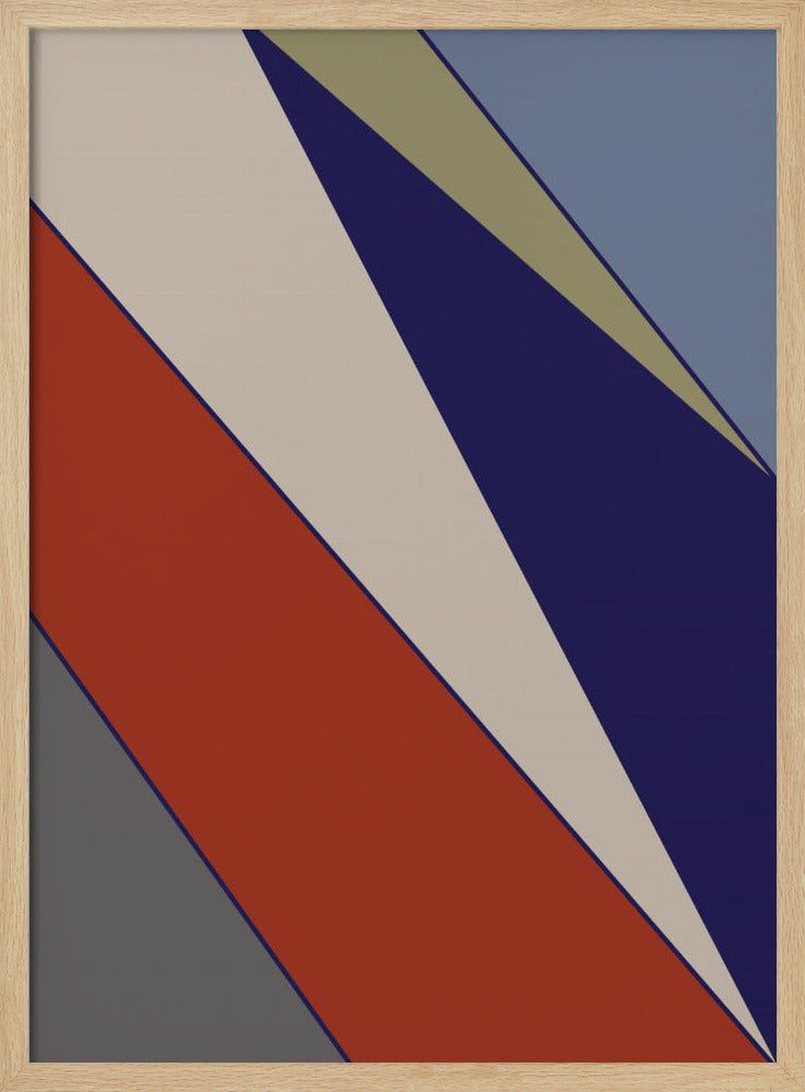 Kleurblokken 05 | Poster