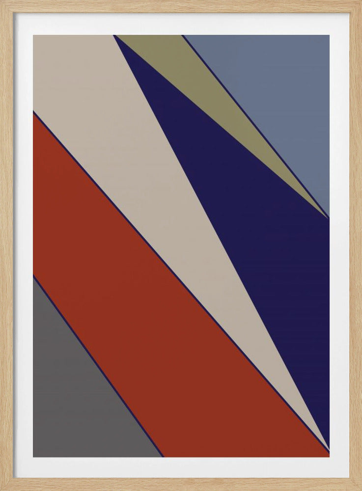 Kleurblokken 05 | Poster