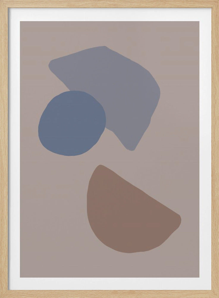 Organische vormen 03 | Poster