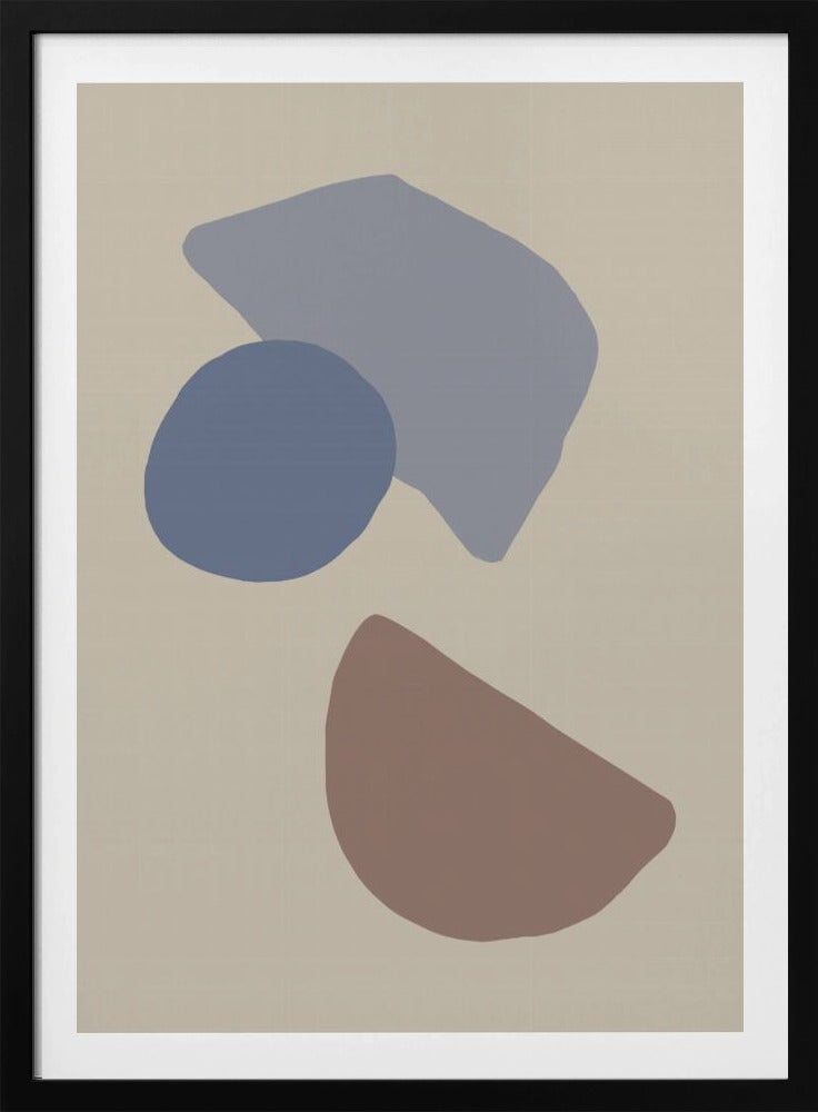 Organische vormen 04 | Poster