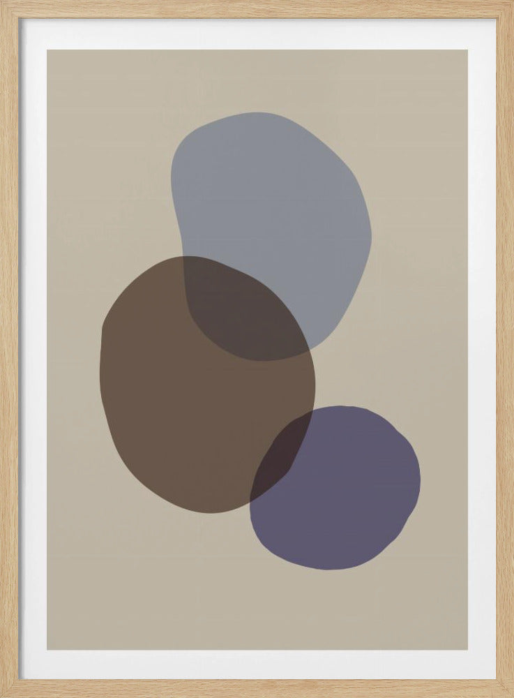 Organische vormen 05 | Poster