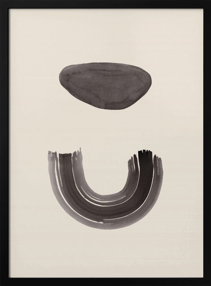 Boog en steen | Poster