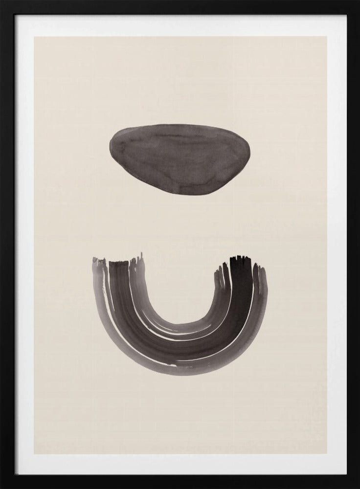 Boog en steen | Poster