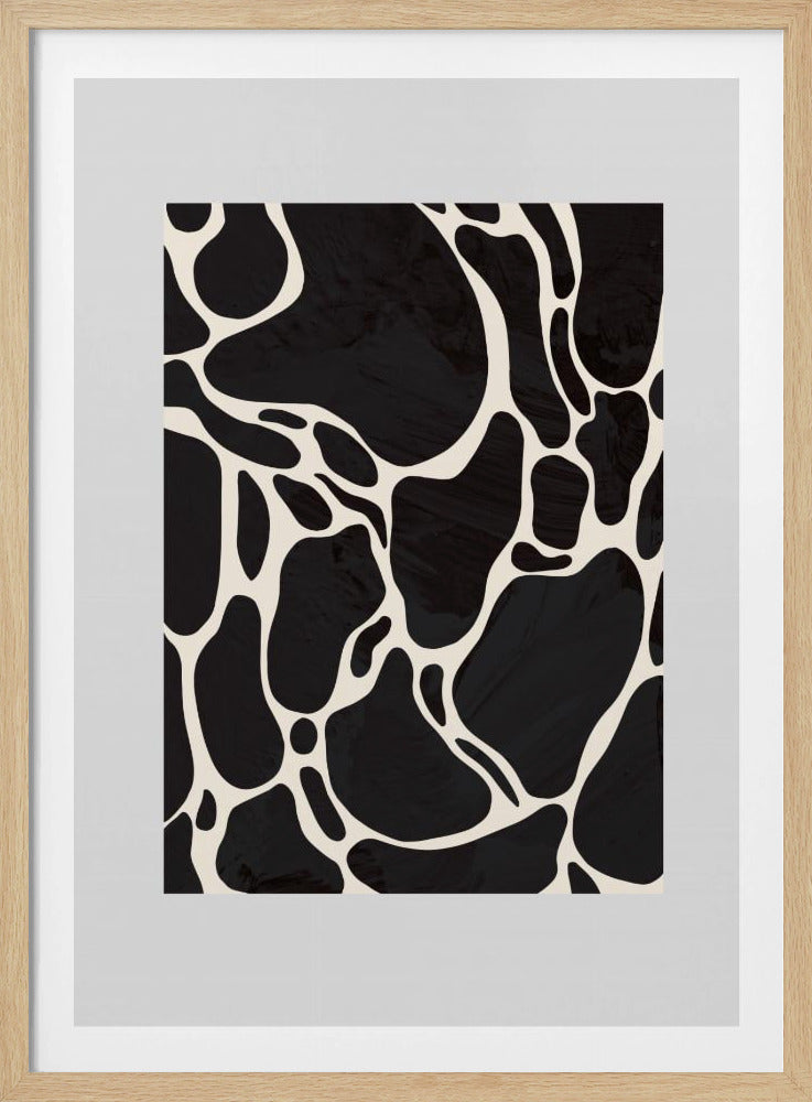 Giraf Grijs | Poster