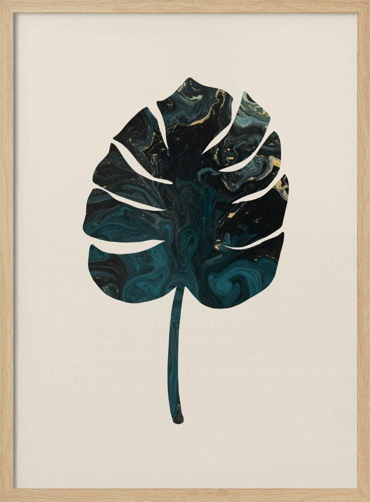 Monstera Marmergroen | Poster