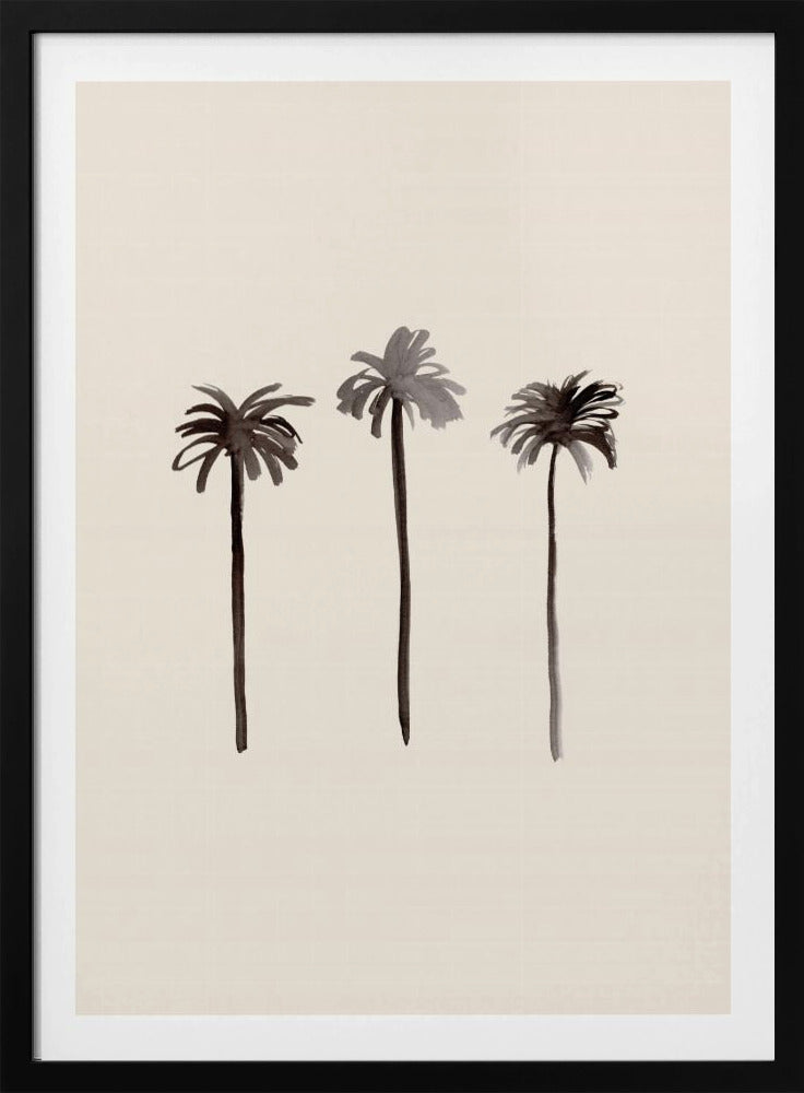 Palmbomen Inkt | Poster
