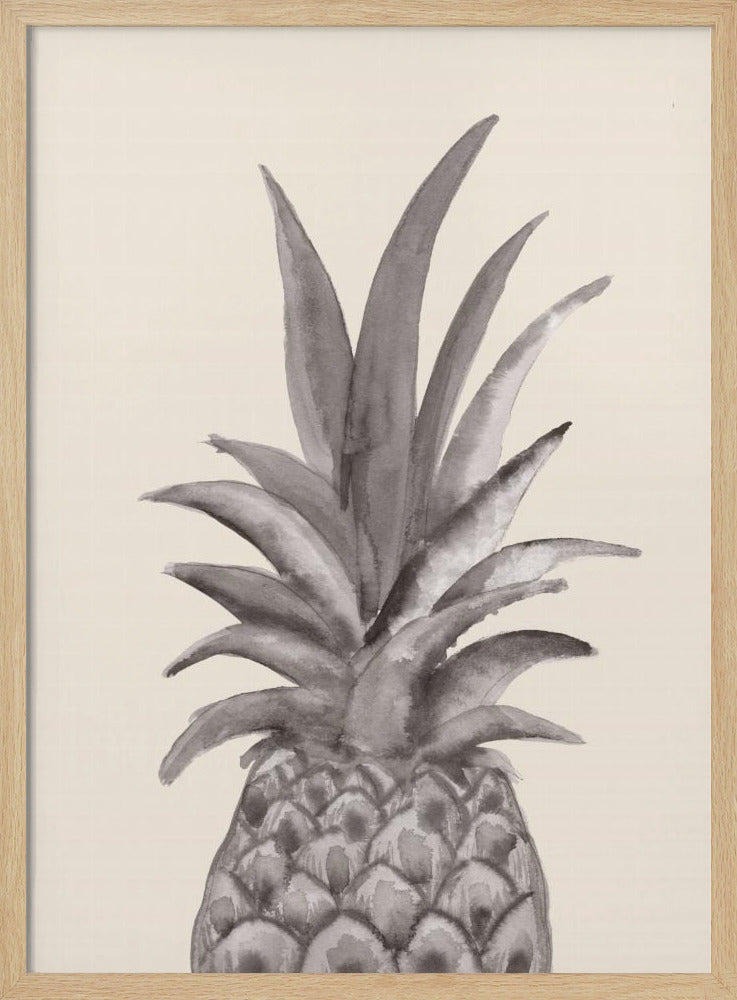 Inkt Ananas | Poster