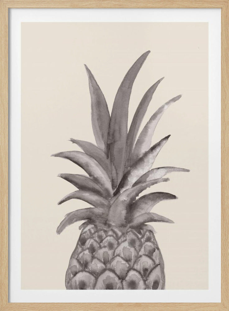 Inkt Ananas | Poster