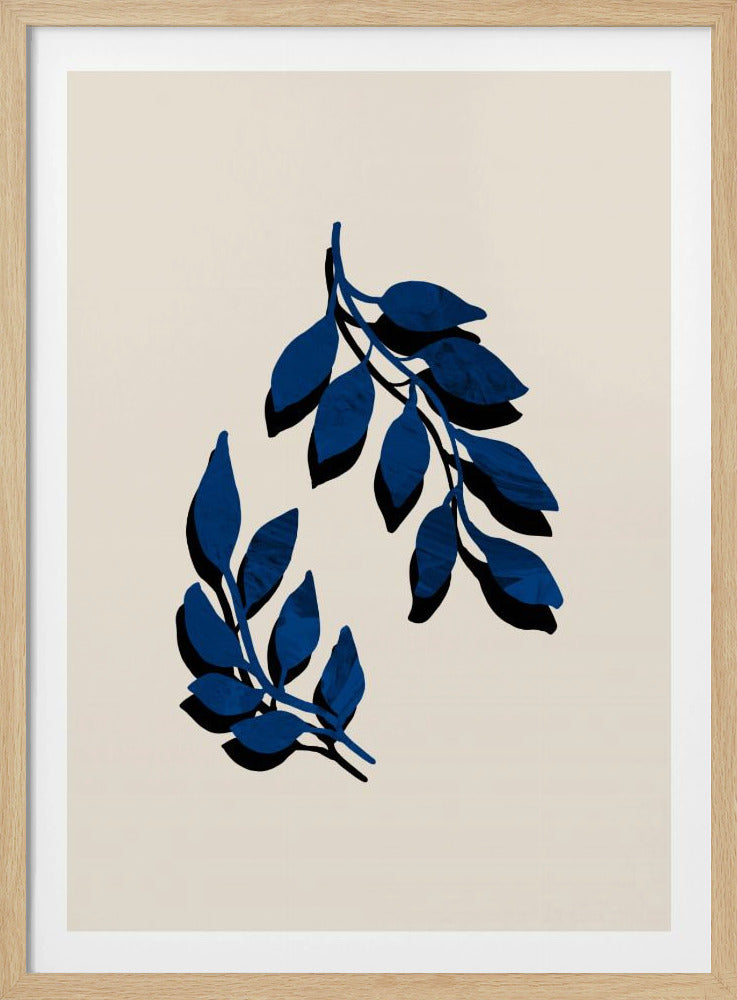 Blauwe Takjespenseel | Poster