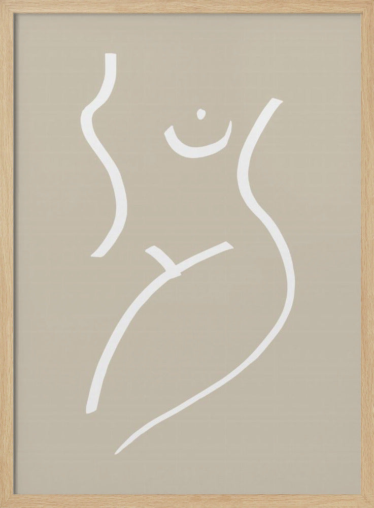 Body Sketch Zand | Poster