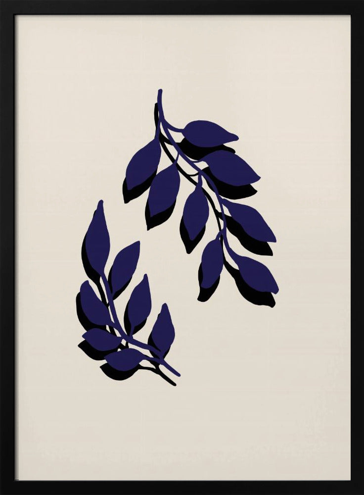Blauwe Twijgen | Poster