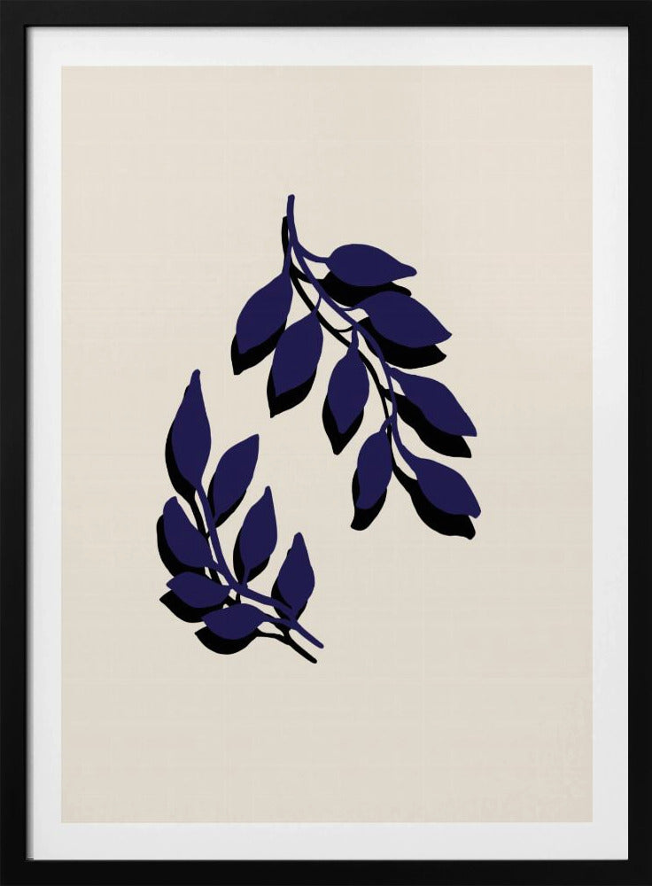 Blauwe Twijgen | Poster