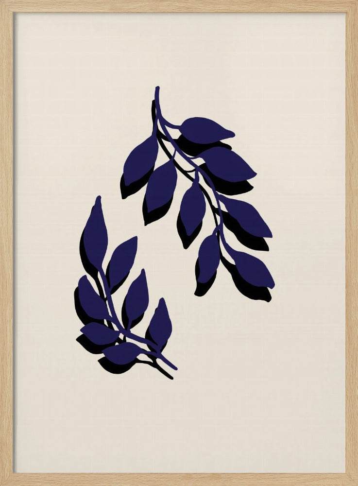 Blauwe Twijgen | Poster