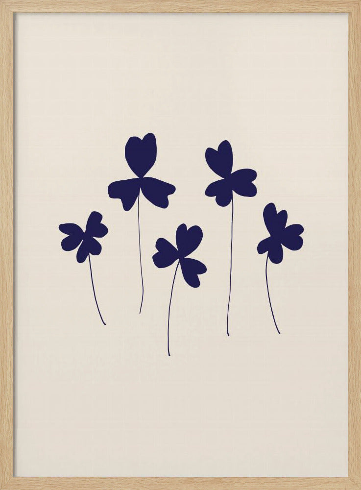 Blauwe zuring | Poster