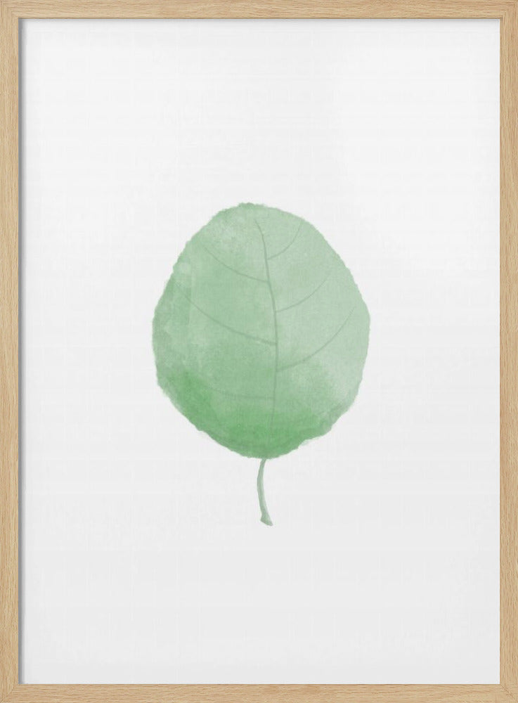 Enkel blad | Poster