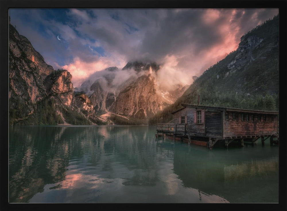 Lago di Braies, Dolomieten | Poster
