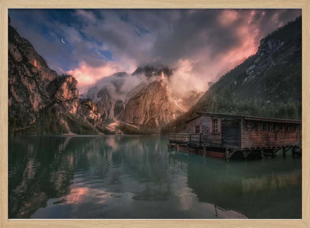 Lago di Braies, Dolomieten | Poster