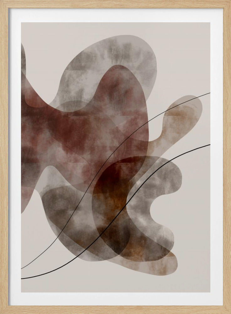 Rood zeewier | Poster