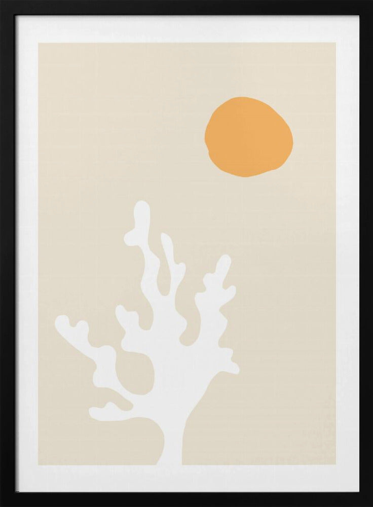 Zeewier in de zon | Poster