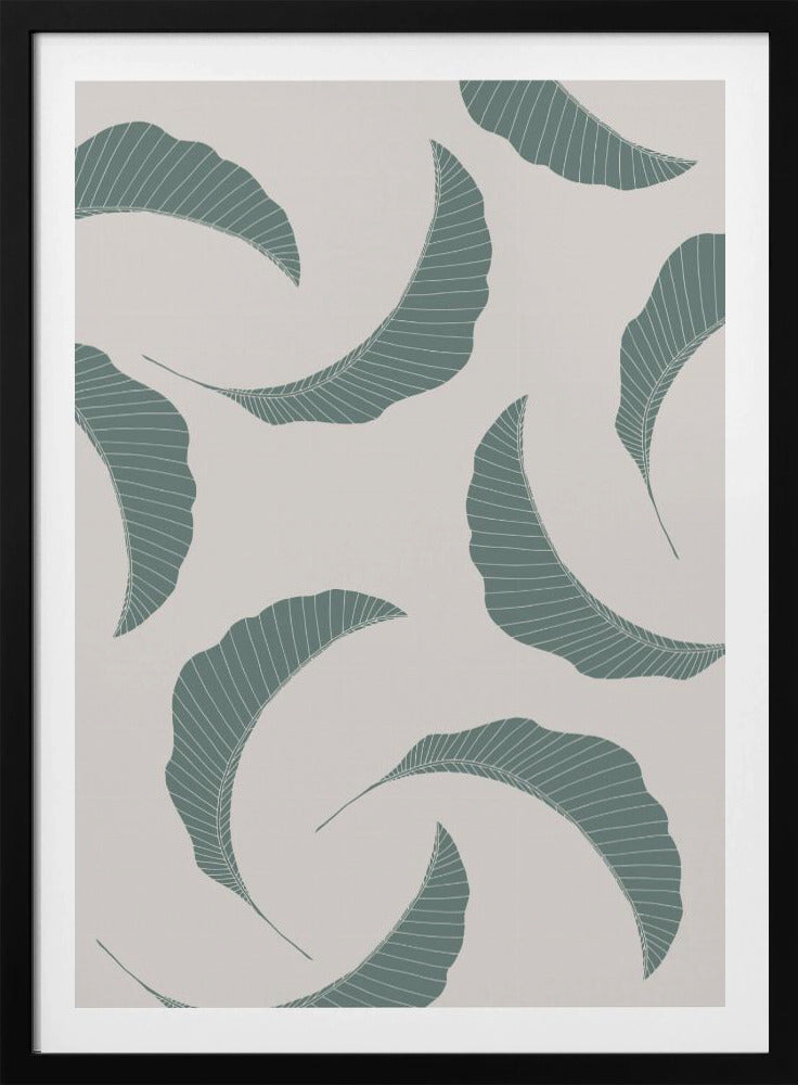 Meervoudige bananenbladeren | Poster