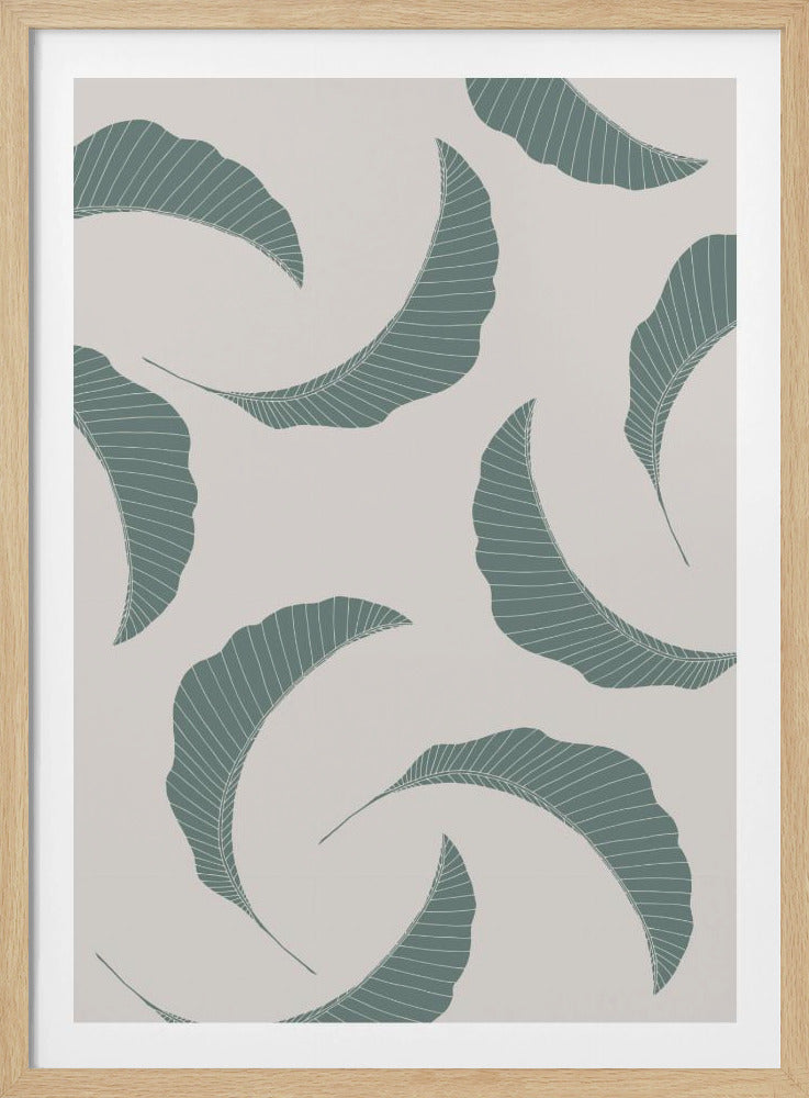Meervoudige bananenbladeren | Poster